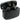 Black A'Ray True Wireless Auto Pair Earbuds with ANC. plain