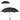 Black Cheshire Vented Auto-Open Golf Umbrella plain