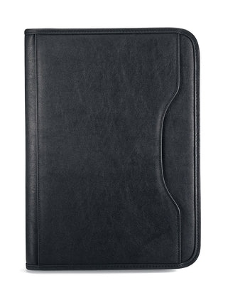Black Deluxe Executive Padfolio plain