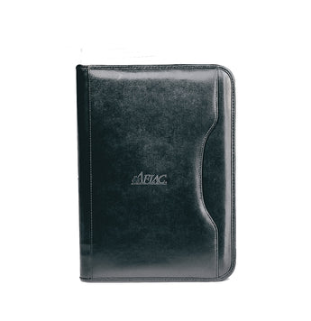 Black Deluxe Executive Vintage Leather Padfolio