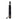 Black Elements 58" Recycled rPET Auto Open Travel Folding Umbrella