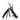 Black Farrand Premium Multi-Function Garden Scissors plain