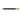Black Golf Pencil (Hex with eraser) plain