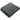 Black Heathered Fleece Blanket plain