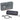 Black High Sierra® IPX 5 Solar Fast Wireless Power Bank
