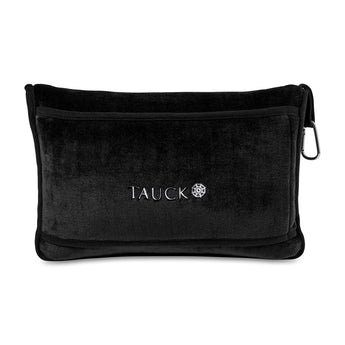 Black It's Go Time Recycled Travel Pillow & Throw Set