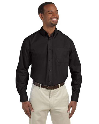 Black Men's Essential Poplin - M510