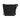 Black Mobile Office Pencil Case plain