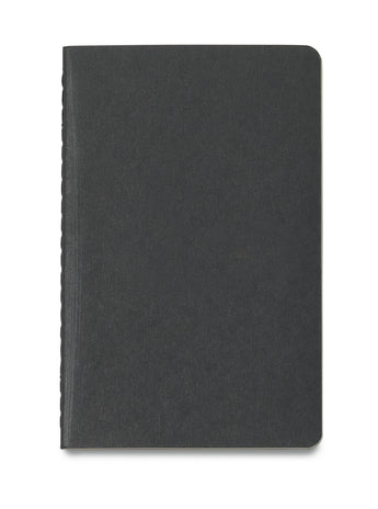 Black Moleskine® Cahier Ruled Pocket Journal plain