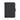 Black Morgan Junior Magnetic Padfolio plain