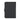 Black Morgan Junior Magnetic Padfolio plain