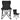 BLACK rPET Folding Chair With Carrying Bag plain grouped