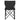 BLACK rPET Folding Chair With Carrying Bag plain grouped