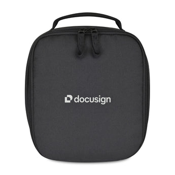 Black Transit Recycled rPET Toiletry Bag