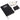 Black Travel Journal with Card Pockets