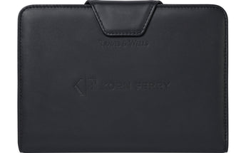 Black Travis & Wells® Envoy Junior Magnet Close Padfolio