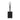 Black Venture Out Recycled rPET Luggage Tag plain