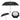 BLACK WITH GRAY 60" Cutter & Buck® Arc rPET Golf Umbrella grouped