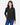 Black Women's Cruise Two-Layer Fleece Bonded Soft Shell Jacket - 78184