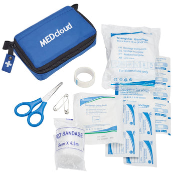 Blue Bolt 20-Piece First Aid Kit