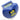 Blue Healthy Heart Step Pedometer