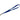 Blue Lanyard with Bulldog Clip