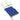 Blue Quarry Textured Journal with Interlocking Pen Closure plain