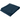 Blue Ribbed Fleece Blanket plain