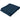 Blue Ribbed Fleece Blanket plain