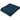 Blue Ribbed Fleece Blanket plain