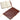 Brown Conclave Refillable Leatherette Journal with Pen plain