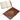 Brown Conclave Refillable Leatherette Journal with Pen