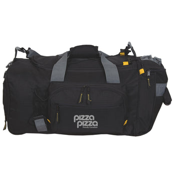 Black with Yellow and Grey highlights 24" Extra Large Sports Bag