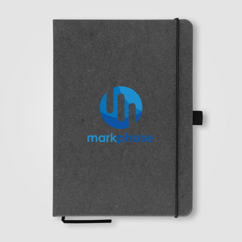 Carson 5.8" x 8.3" Recycled PU Leather Notebook