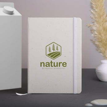 Dairy Diary Recycled Milk Carton Journal grouped