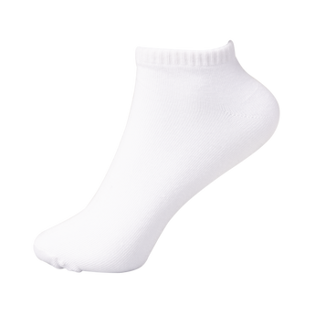 White Large Ankle Socks grouped
