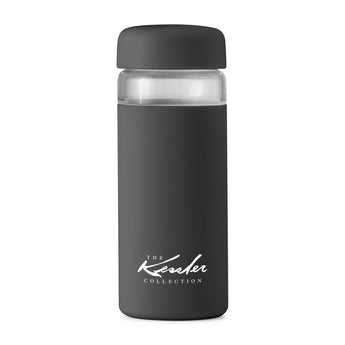 Charcoal W&P Wide Mouth Glass Bottle 16 Oz.