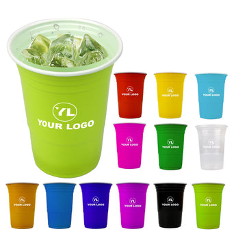 16oz Disposable Cups grouped