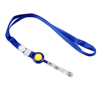 Badge Reel Combo Lanyard grouped