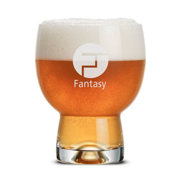 Dortmund Beer Glass - Deep Etch
