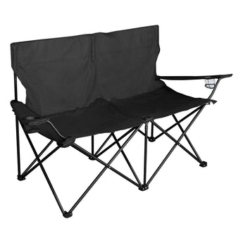 Double Take Folding Chair For Two plain grouped