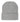 Grey Marle Acrylic Beanie