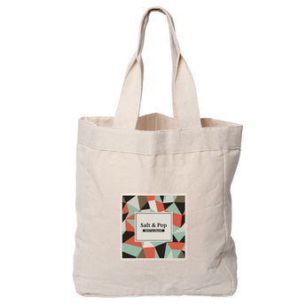All Natural Mediterranean Cotton Tote