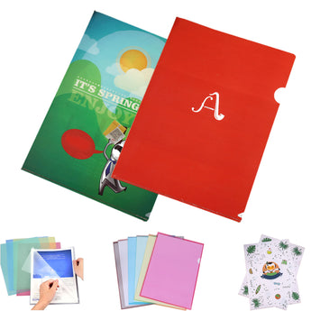 Plastic Pocket Folder grouped