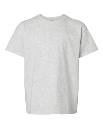 Front View of Ash Ultra Cotton® Youth T-Shirt - 2000B