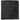 Front View of Black 100% Recycled PET Fleece Blanket with RPET Pouch plain