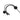 Front View of Black 5-in-1 Long Charging Cables with iWatch Charger plain