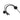 Front View of Black 5-in-1 Long Charging Cables with iWatch Charger plain