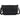 Front View of Black Classic Recycled Messenger Bag plain