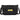 Front View of Black Classic Recycled Messenger Bag